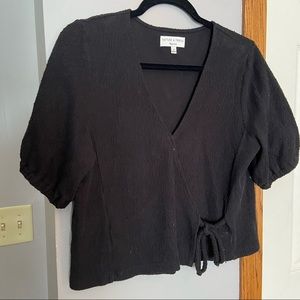 Madewell cross body blouse